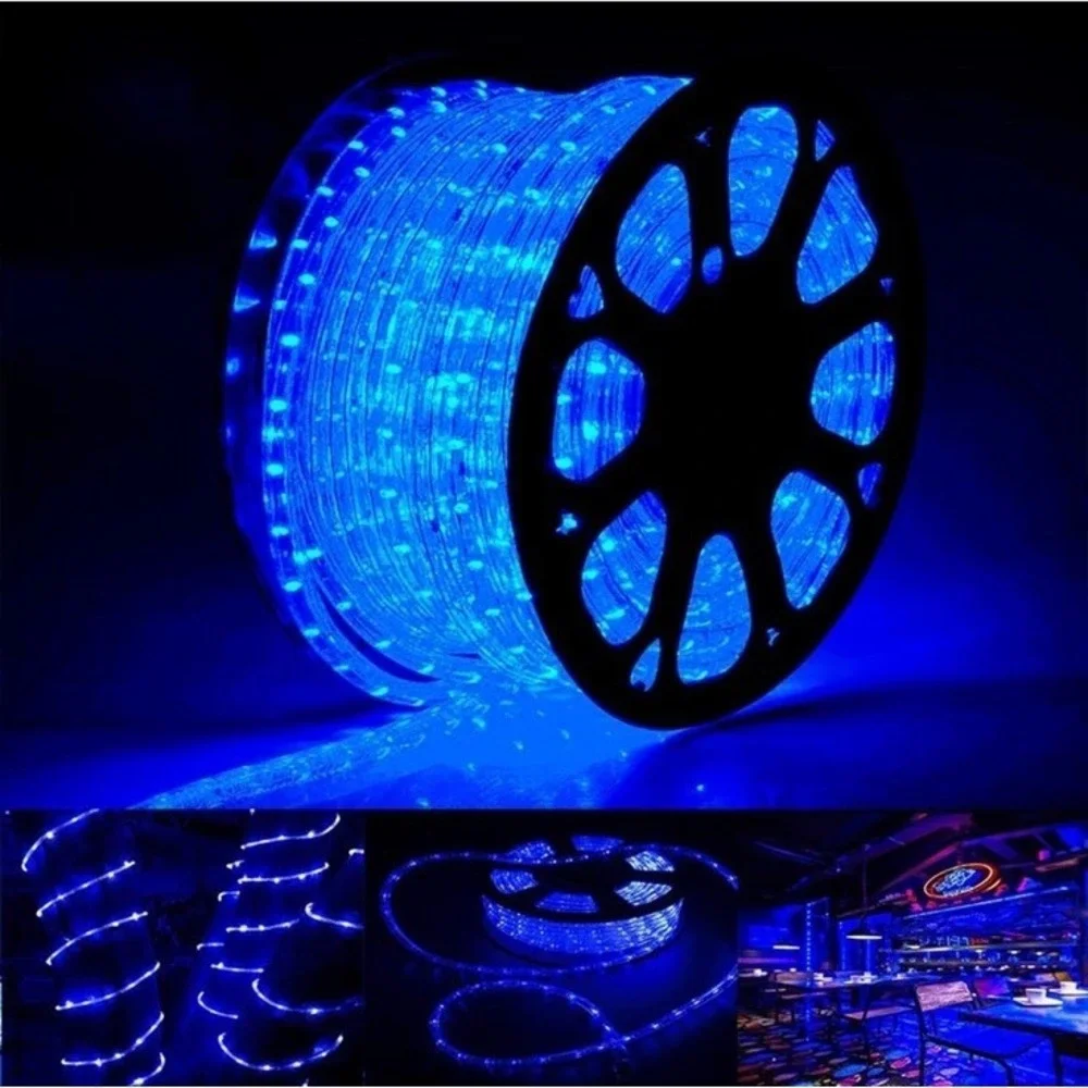 150Ft LED Rope Lights Outdoor, 1080 LED Connectable and Flexible Tube Lights wit